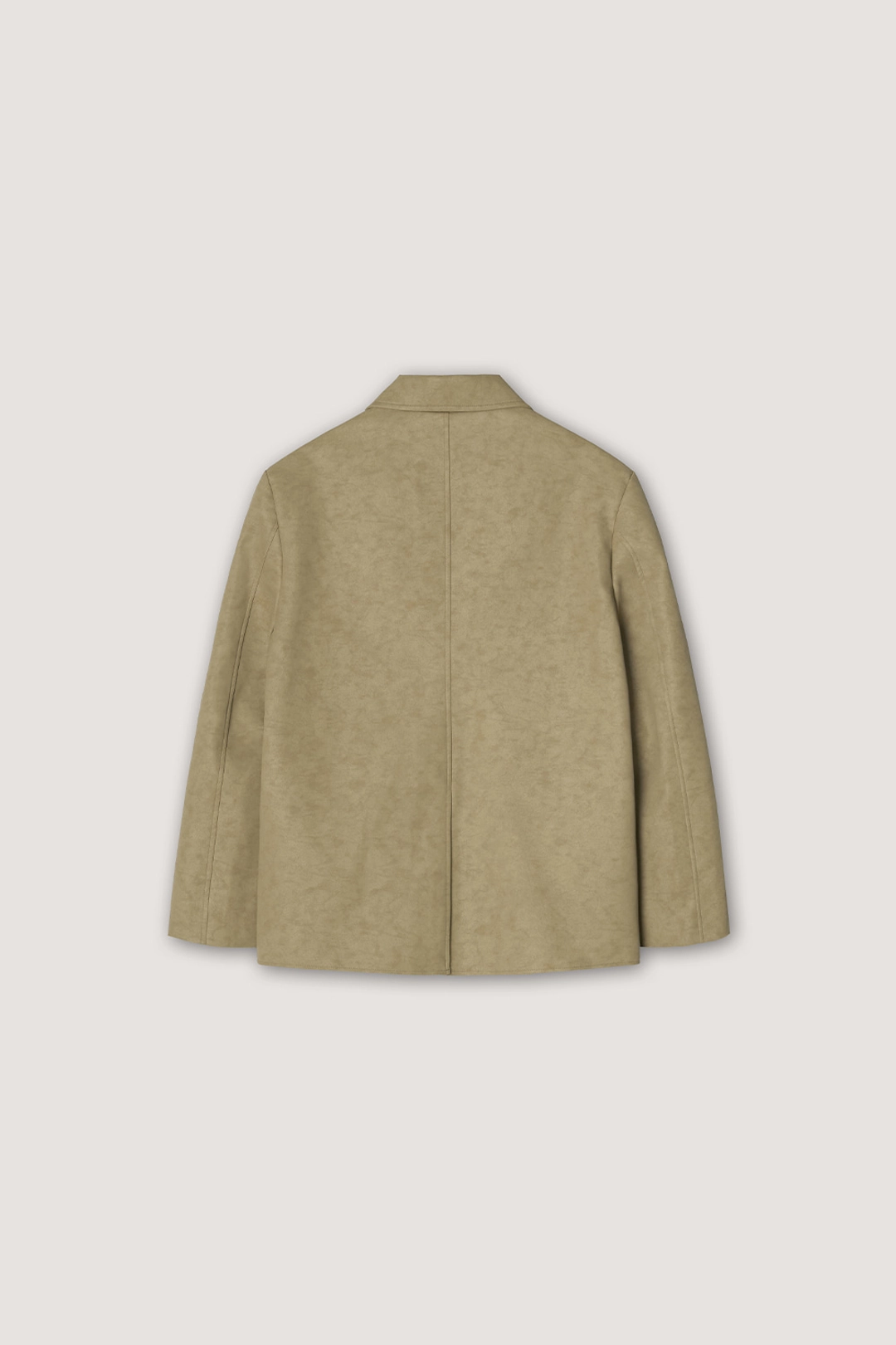 프랑메리코 [9th] Peanut Leather Jacket - Beige 상품 이미지 3