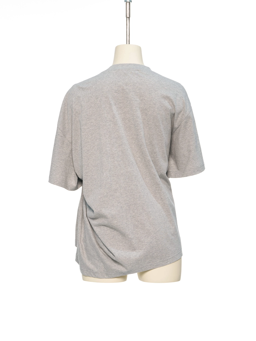 푸쉬버튼 SS26 GRAY DRAPED JERSEY T-SHIRT 상품 이미지 3