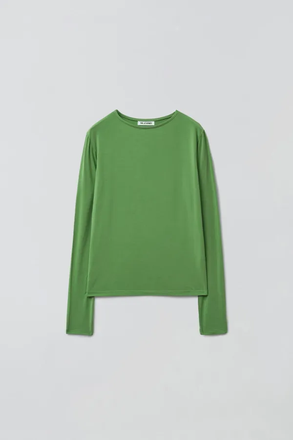 [2차 리오더] BASIC BOAT NECK TOP_GREEN