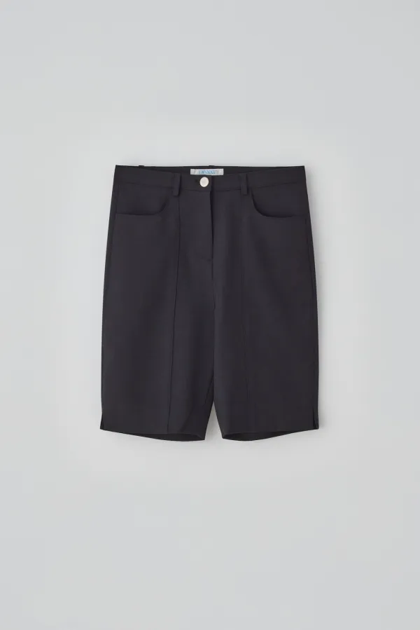 (4th re-stock) T/T Slit biker shorts (black)