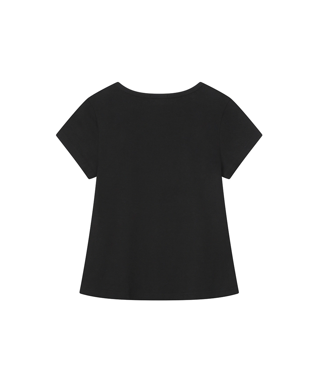 미세키서울 [레이 PICK] Blur quote short sleeve BLACK 상품 이미지 2