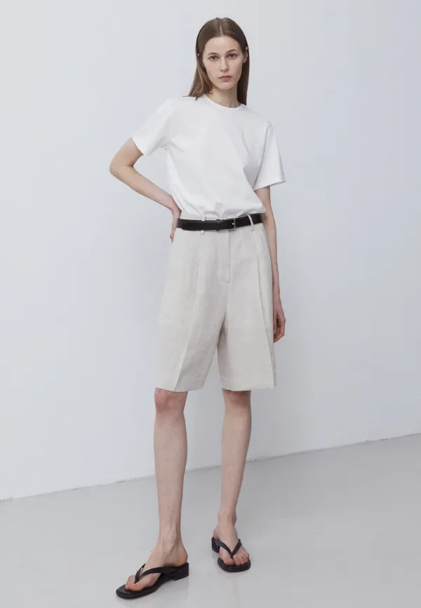 SILKET HALF T-SHIRTS - WHITE
