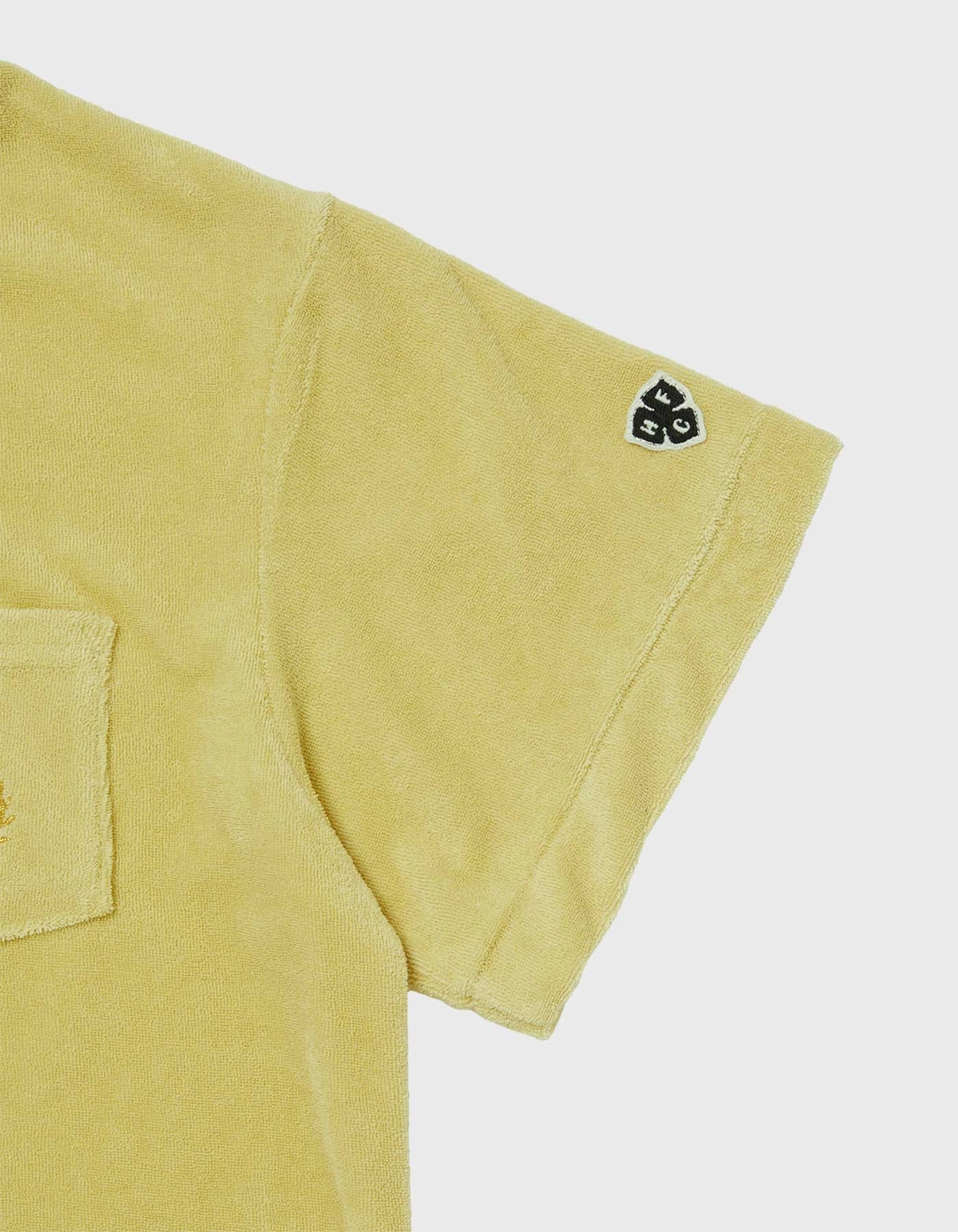 헤리티지플로스 CHILDREN TOWEL POCKET HALF-SLEEVE / Yellow 상품 이미지 3