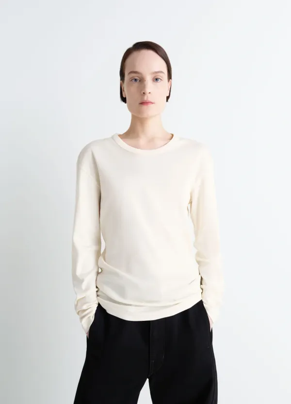 RIB LONG SLEEVE TOP