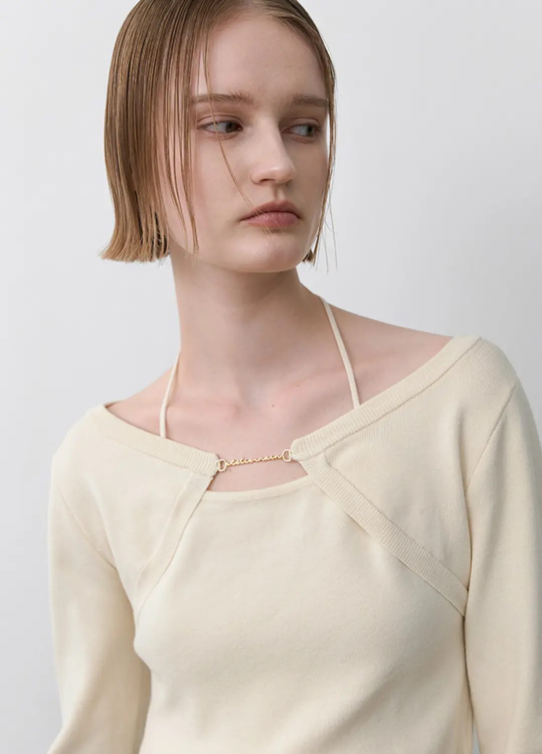 아뜰리에 나인 (T-7034)NOEL BOLERO SHORT KNIT 상품 이미지 3