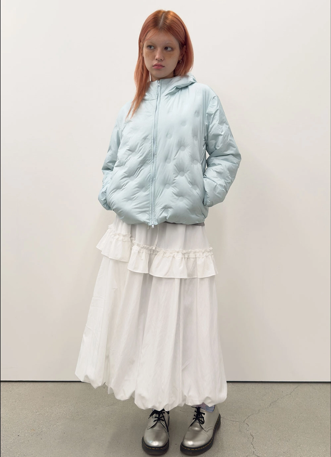타입서비스 [3차] Bonded Dot Down Jacket [Blue] 상품 이미지 3