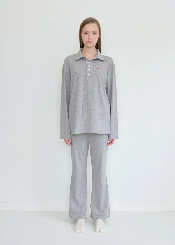 Button Up One Mile Pants_Grey