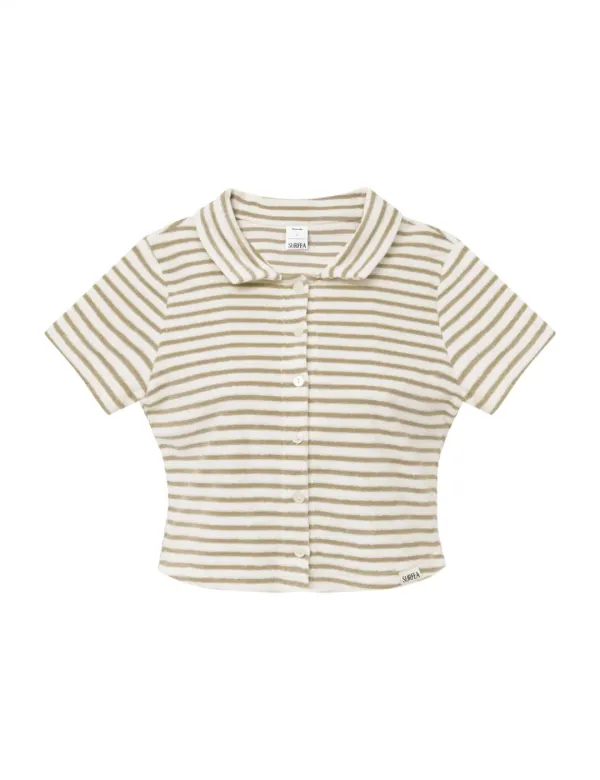 LENI TERRY SHIRT_BROWN