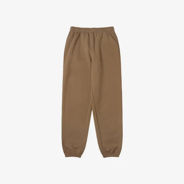 SIPT7135 에센셜 기모 조거 스웨트 팬츠_Milk brown