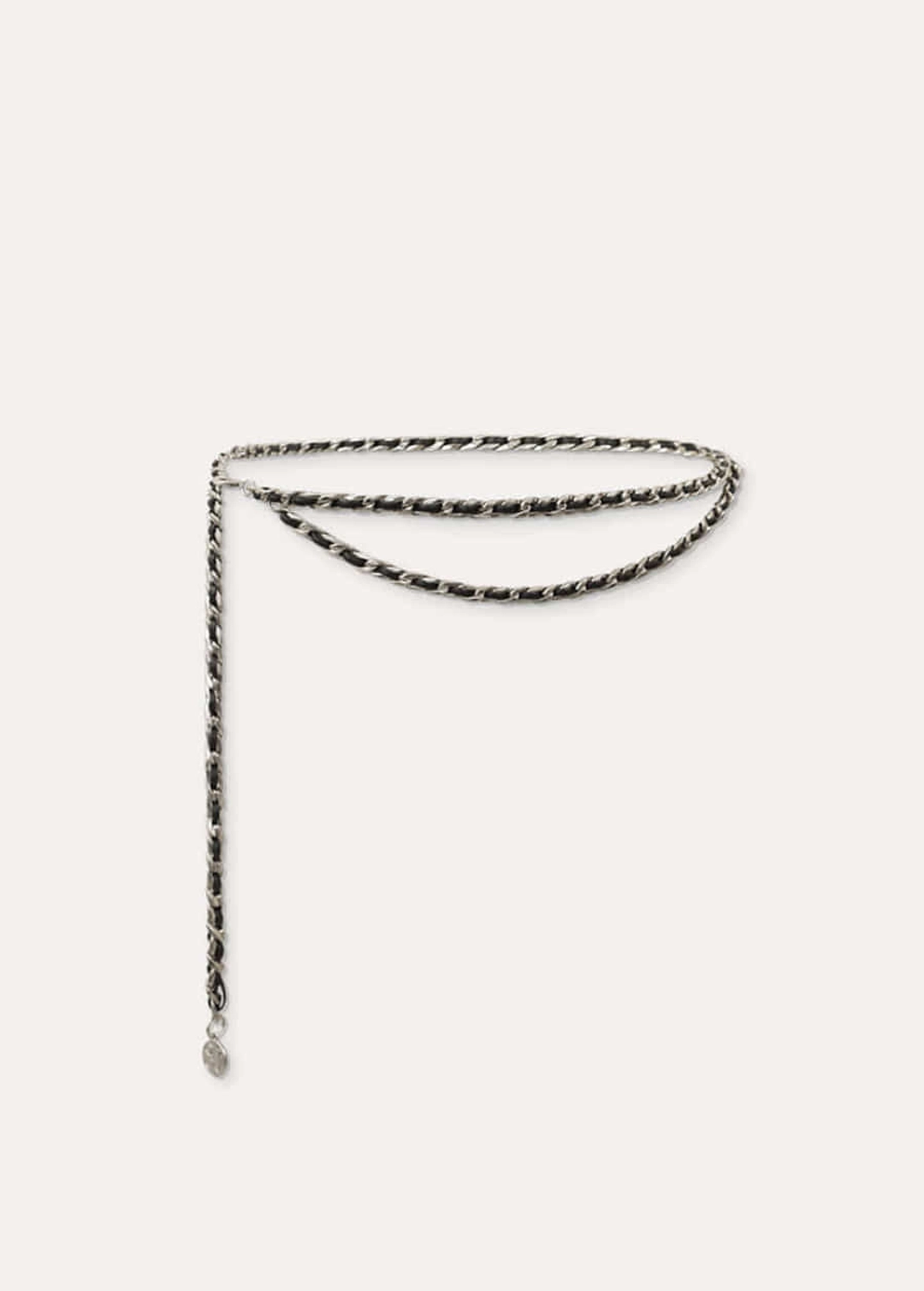 칙스라벨 CHIXLABEL H 리엘 체인 벨트 - Silver 상품 이미지 1