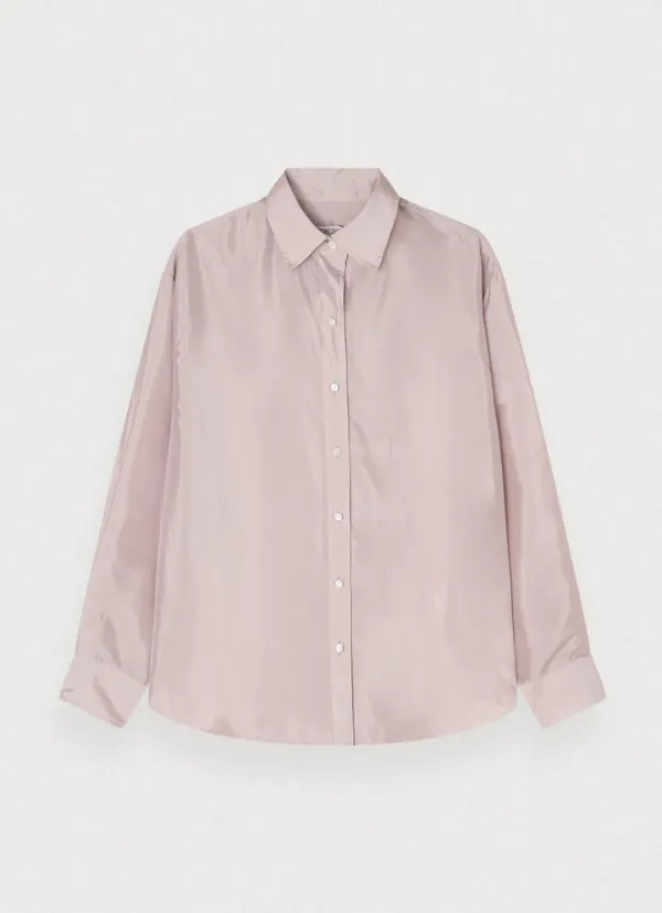 PIN\'S SATIN SHIRTS SET - PINK