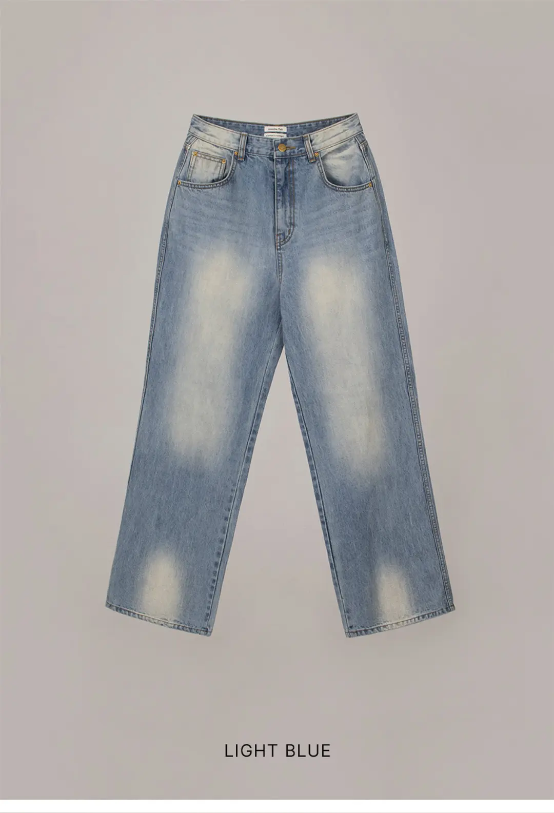 오버듀플레어 VINTAGE BRUSH DENIM PANTS_LIGHT BLUE 상품 이미지 3