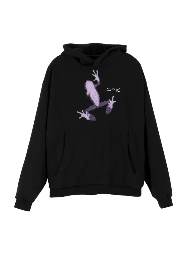 RELAXFIT HOODIE BLACK