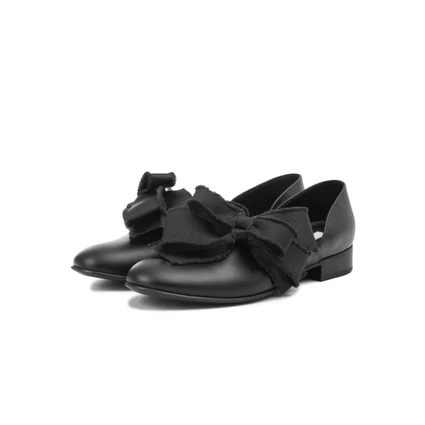 LINE FLAT [BLACK BOW]