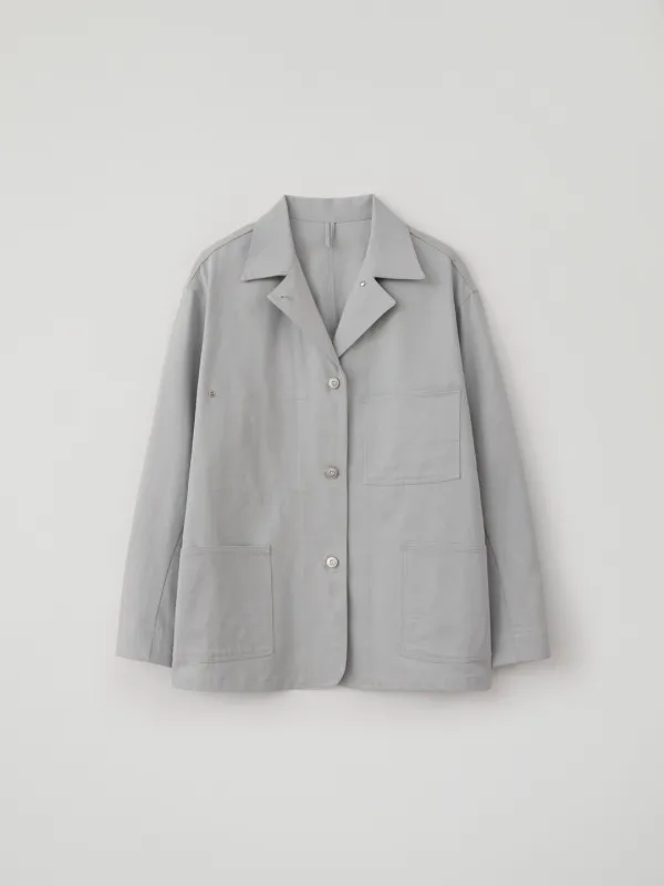 French Work Jacket(Light Blue)