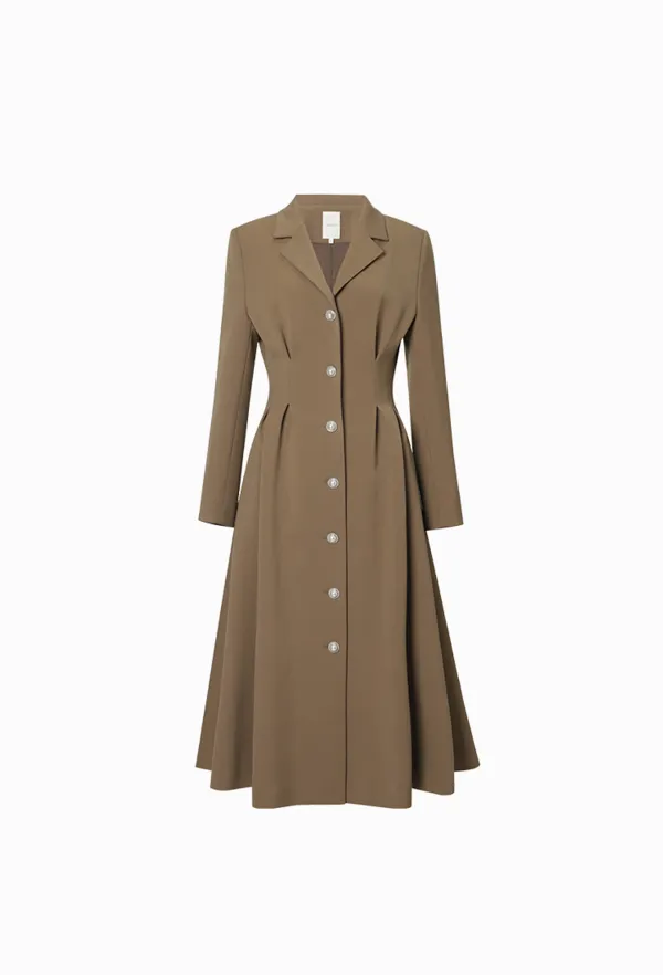 Charlotte Jacket One-piece (Brown)