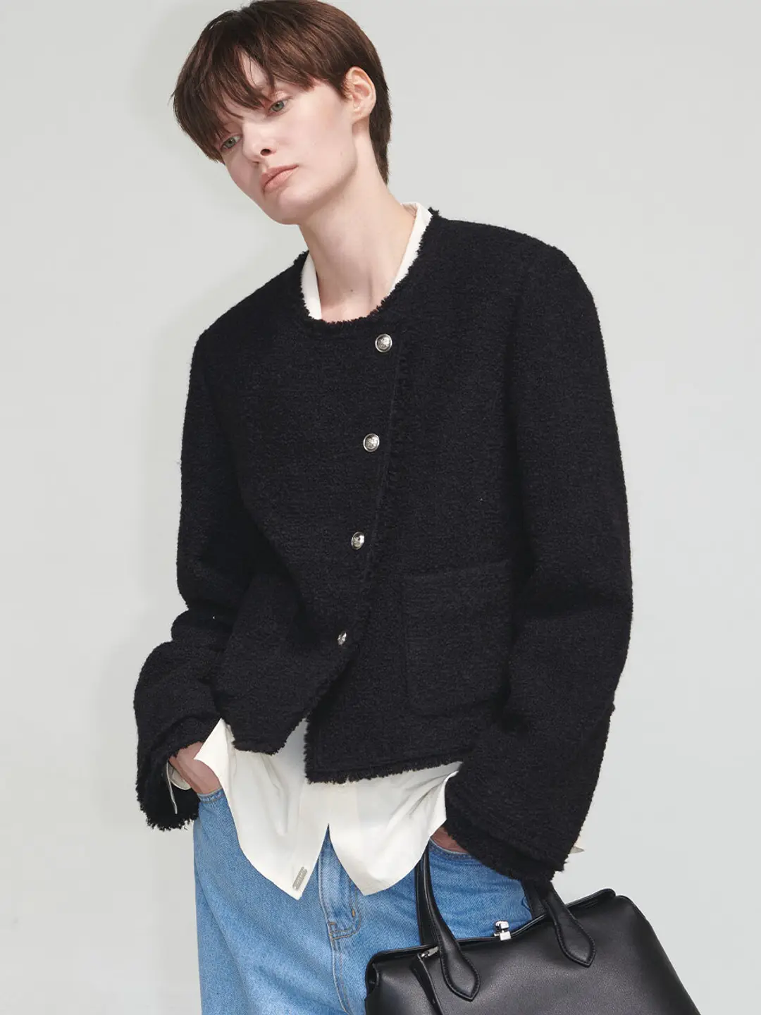 루에브르 Spangle Tweed Jacket SW4AJ809-10 상품 이미지 2