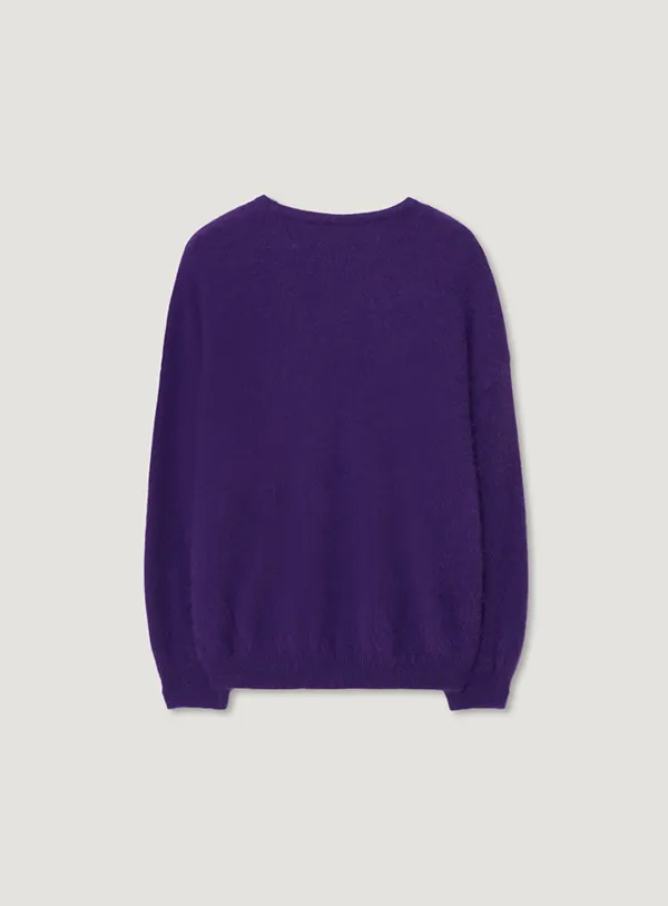 AINEE ANGORA KNIT_PURPLE