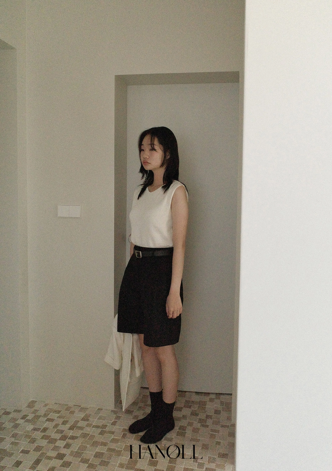 한올 New Odd Pants (Black) 상품 이미지 2