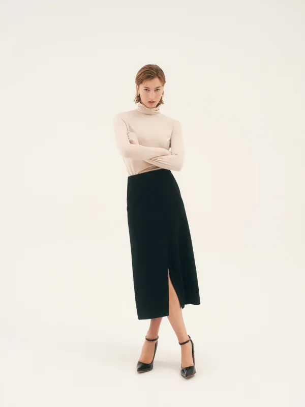 Campbell slit skirt
