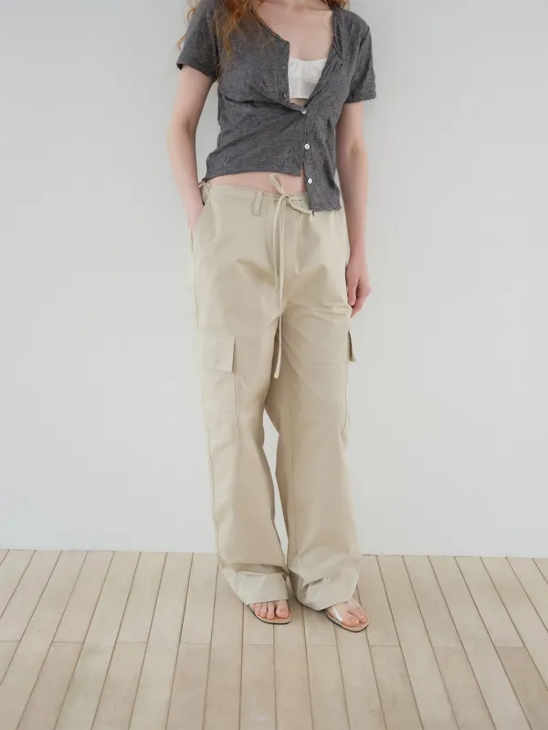 MOOD CARGO PANTS_beige