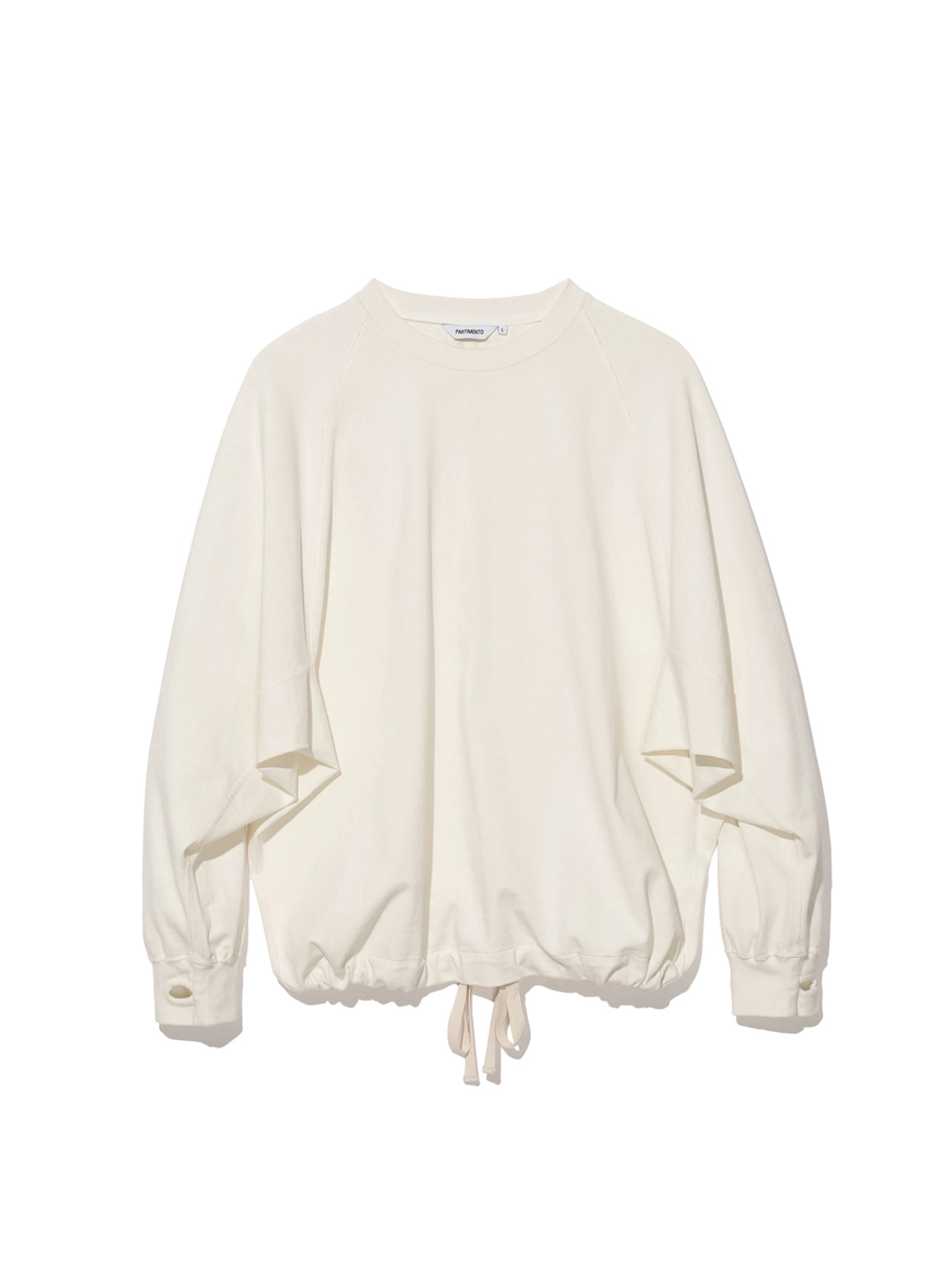 파르티멘토 Dolman Drawstring Long Sleeve_Ivory 상품 이미지 3