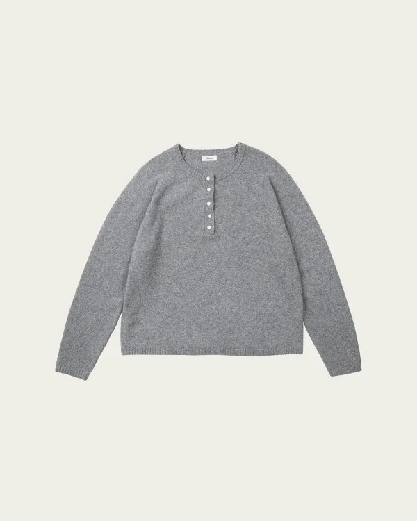 Mist Button Knit