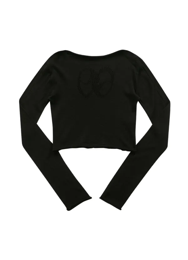 SILHOUETTE KNIT / BLACK