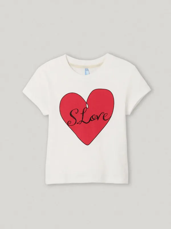 S.Love Tee Ivory (7th)