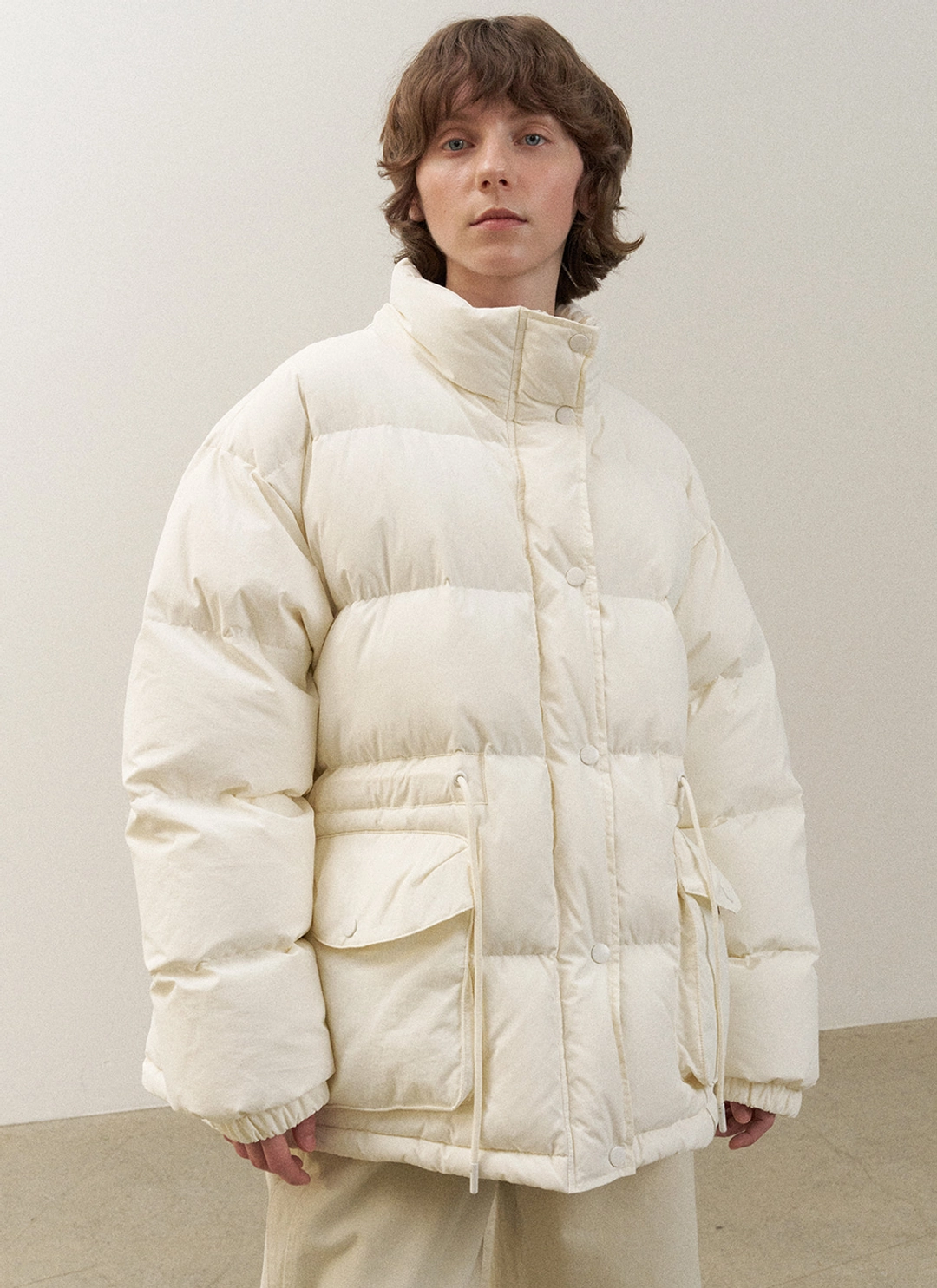 르닐 Wales Half Padding Jumper (Ivory) 상품 이미지 2