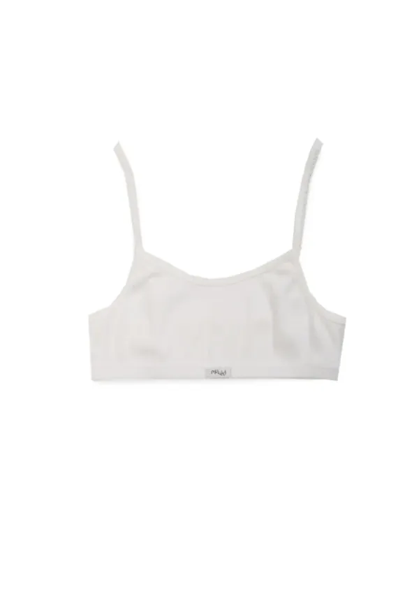 Mused Everyday Bra-Top - White