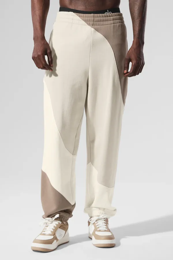 Make Waves Sweatpant - Ivory/Bone/Gravel