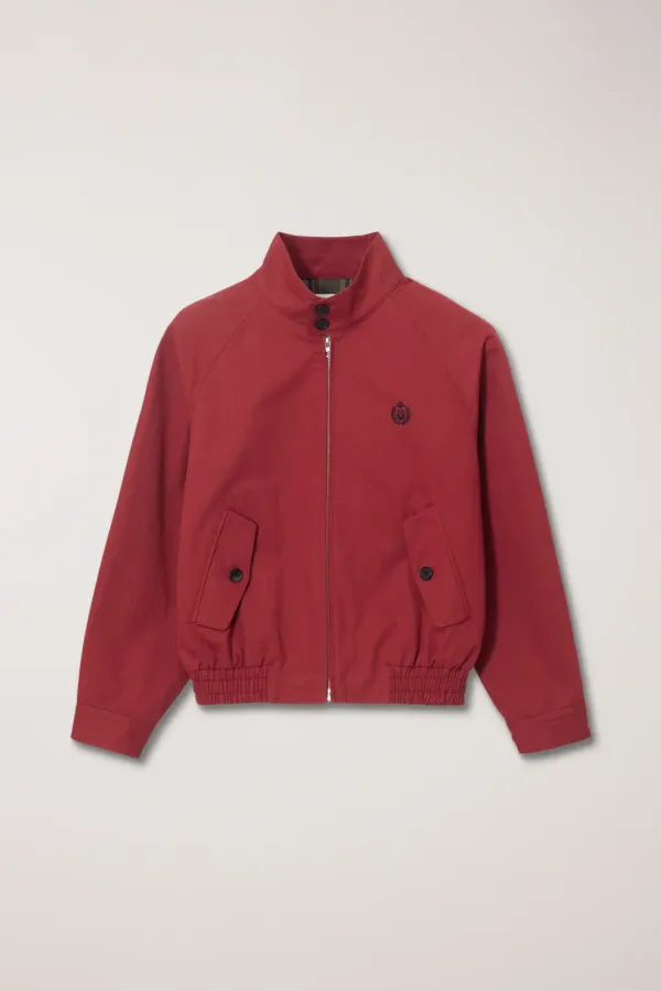 UNISEX CLASSIC HARRINGTON JACKET RED