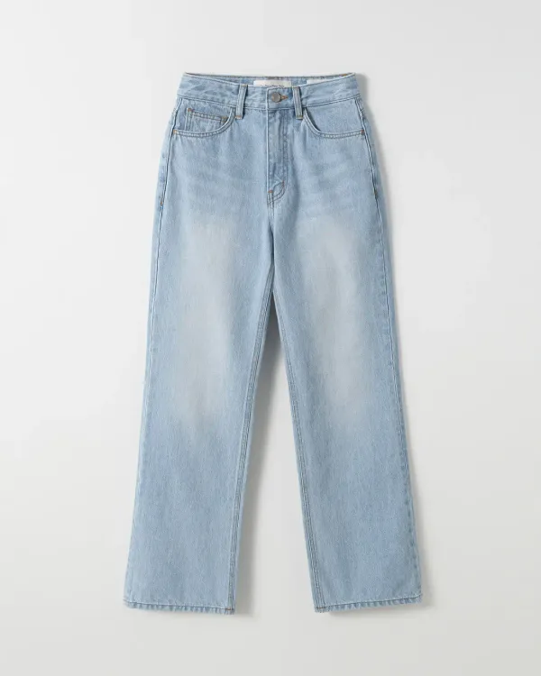 Wide Flared Denim