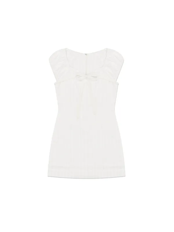 [아현 착용][2차] Pure Lace Mini Dress Off-White