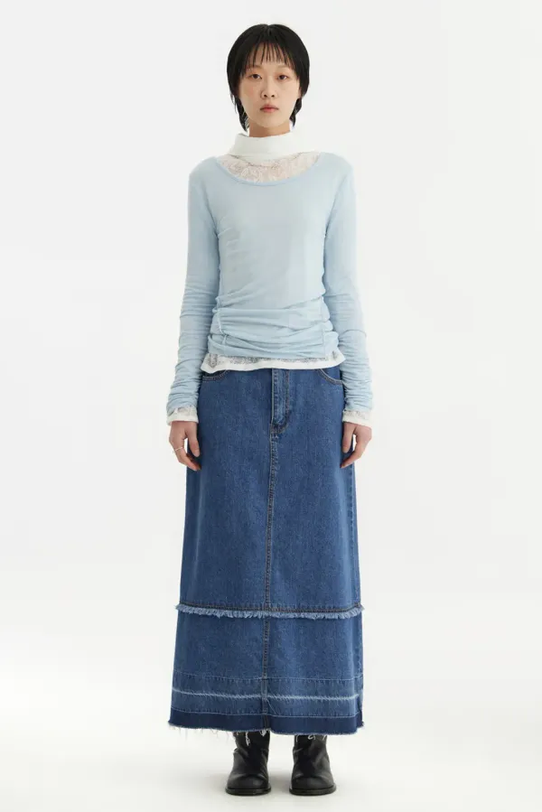Rebuild 018 Denim Skirt