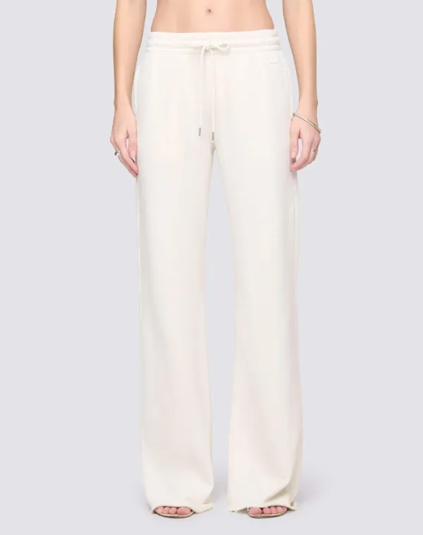 Flare Sweatpant - Vintage White