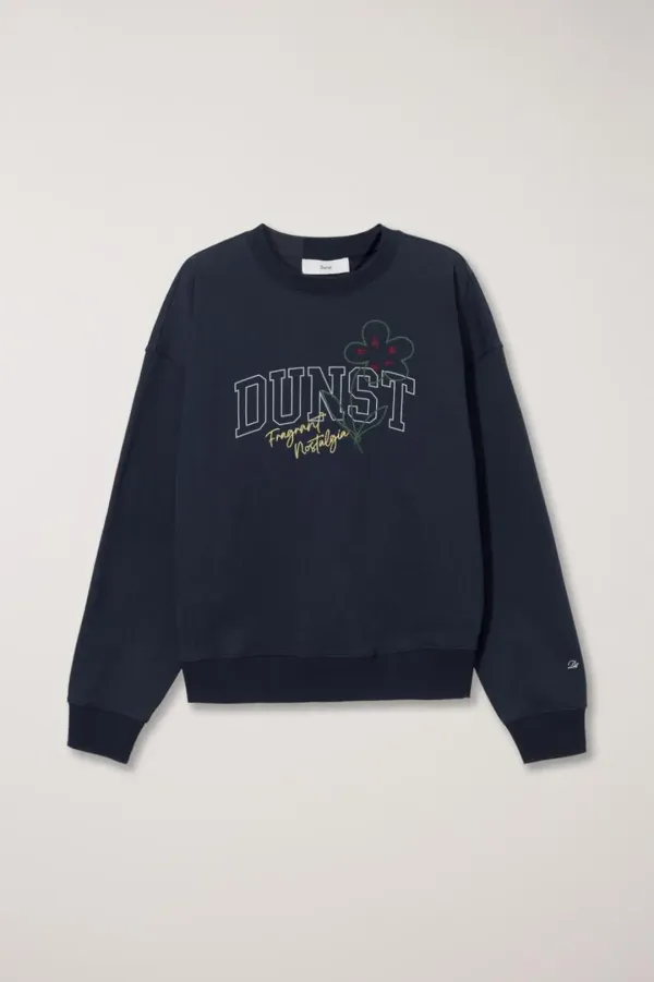 UNISEX BLOOM LOGO SWEATSHIRT FRENCH NAVY