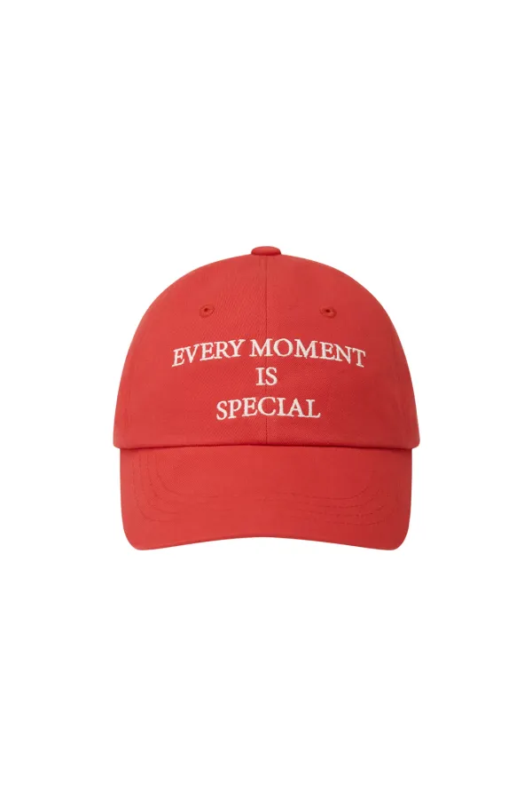 QUOTE BALL CAP-RED