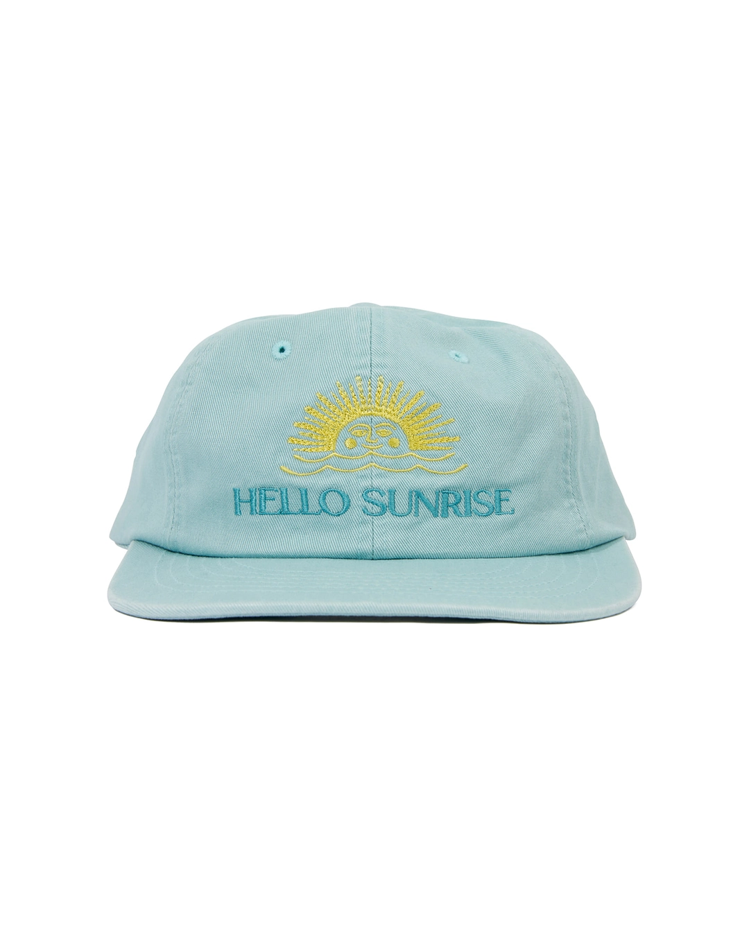 헬로선라이즈 Washed Two Tone Logo 6panel Cap_Sky Blue 상품 이미지 1