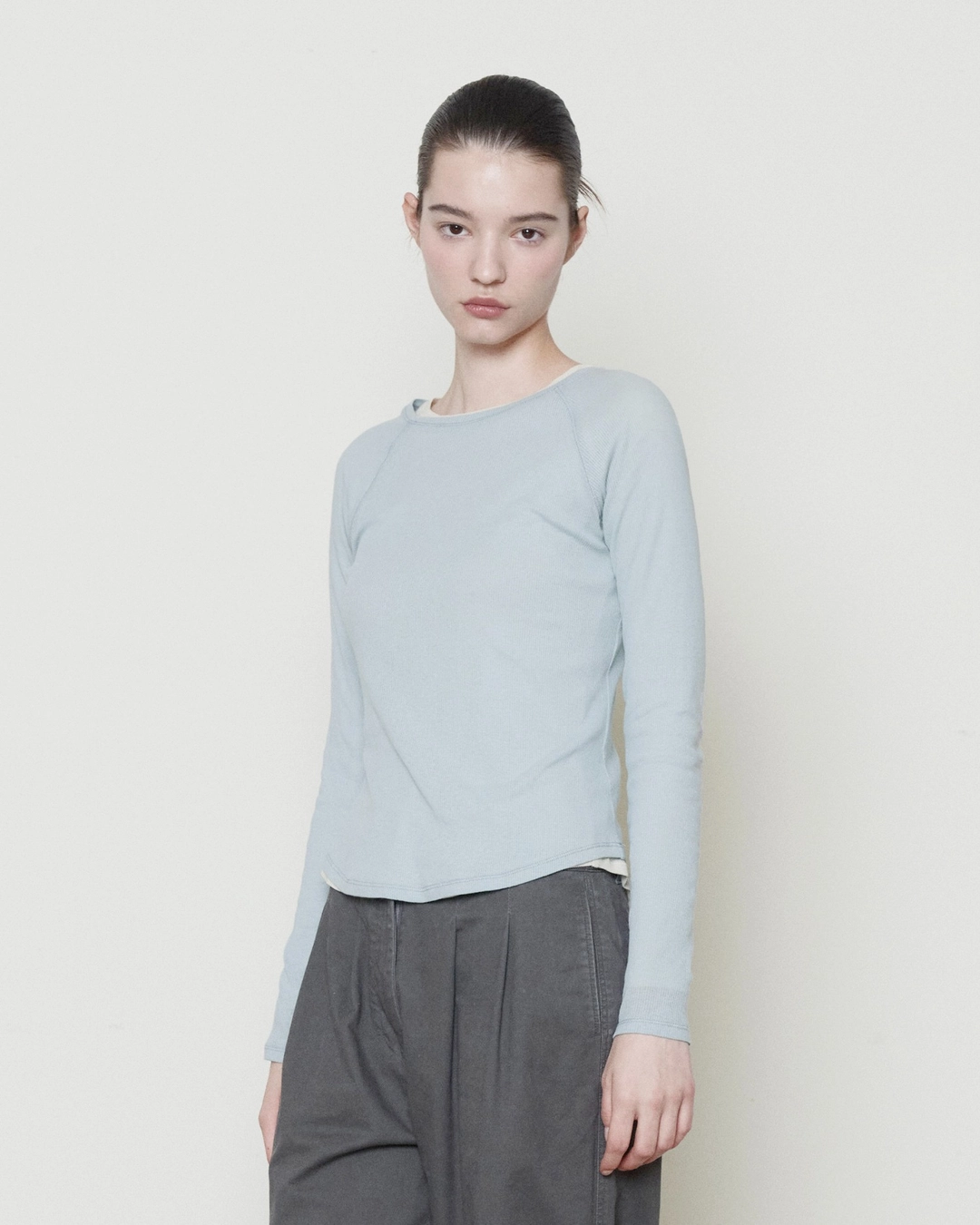 브라운야드 W Seer Long Sleeve, Light Blue 상품 이미지 1