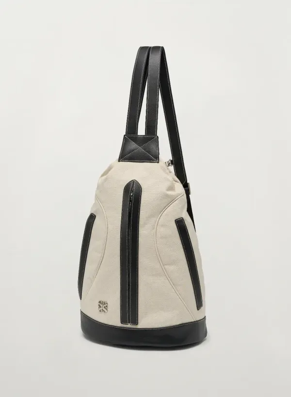 Zip Core 3-Way Sling Bag - Ivory Black