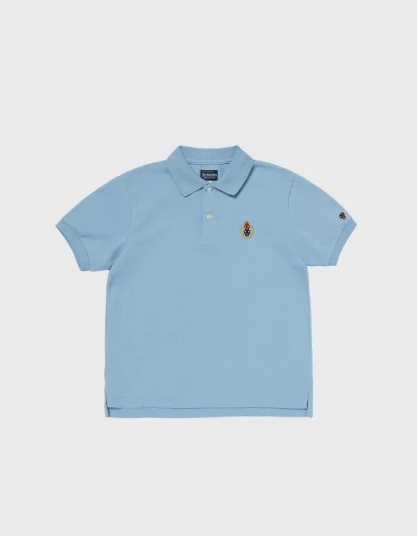 CHILDREN PIQUE SHIRT / Sky Blue