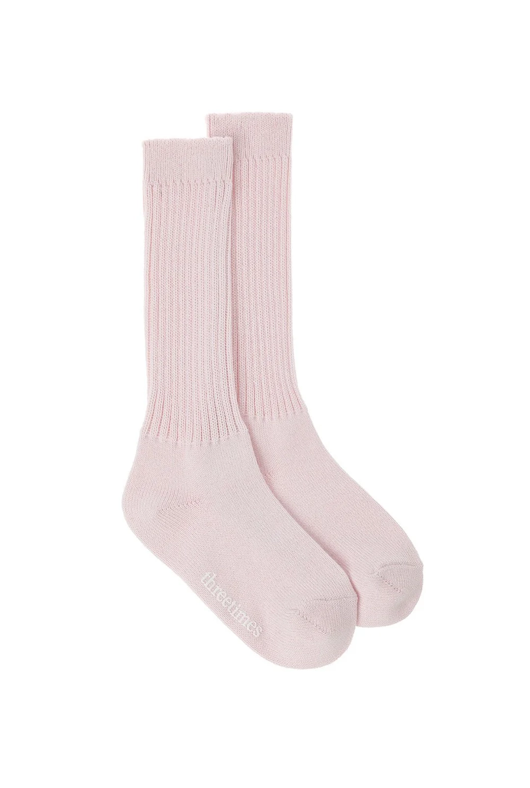 쓰리타임즈 Knit half knee socks 상품 이미지 1