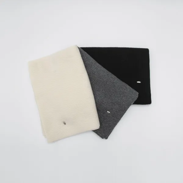 (Z-MU-0024)CASHMERE KNIT MUFFLER