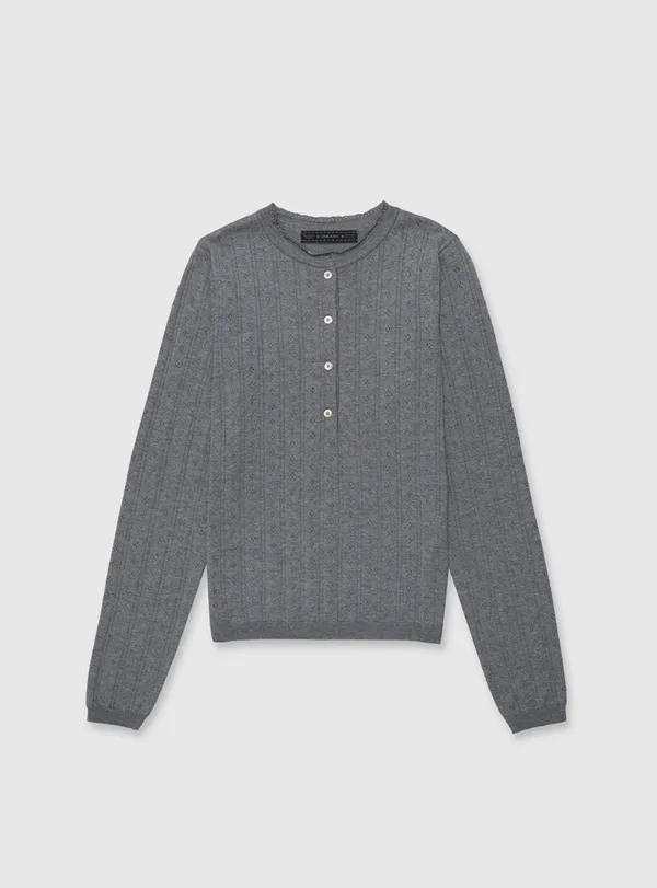 Foret Button Knit