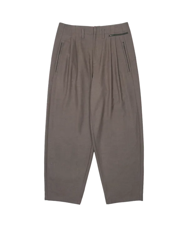 WIDE PANTS [BROWN]
