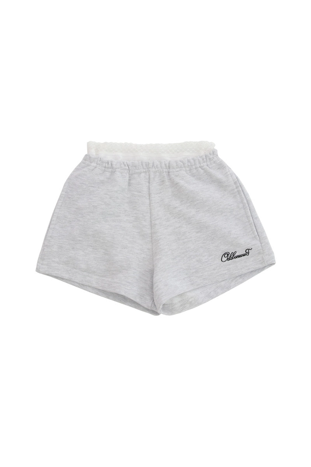 오드원아웃 MONO SHORT SWEAT PANTS W.GRAY 상품 이미지 3
