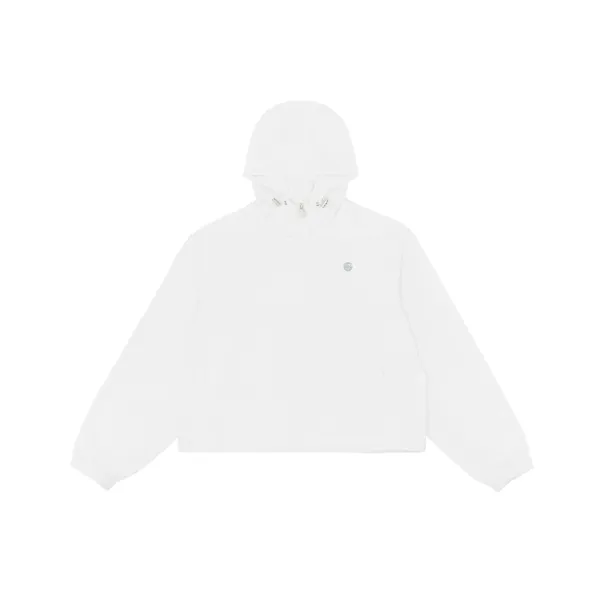 Giant Smiley Windbreaker (cloud white)
