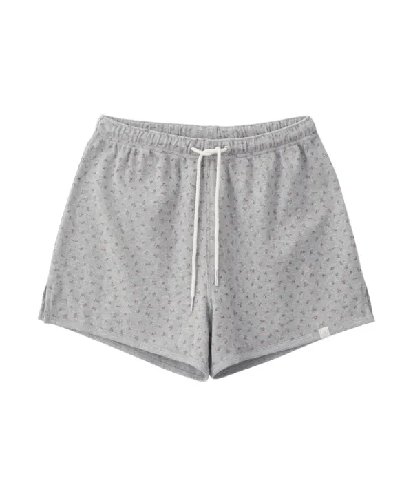 C.G Flower Shorts-Grey